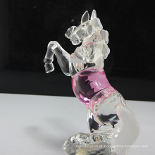 estatuetas de cavalo de vidro cristal animal
